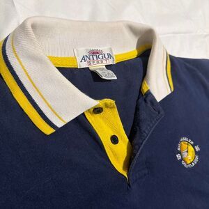 Vintage 90s Antigua Sport Polo Navy Men's L